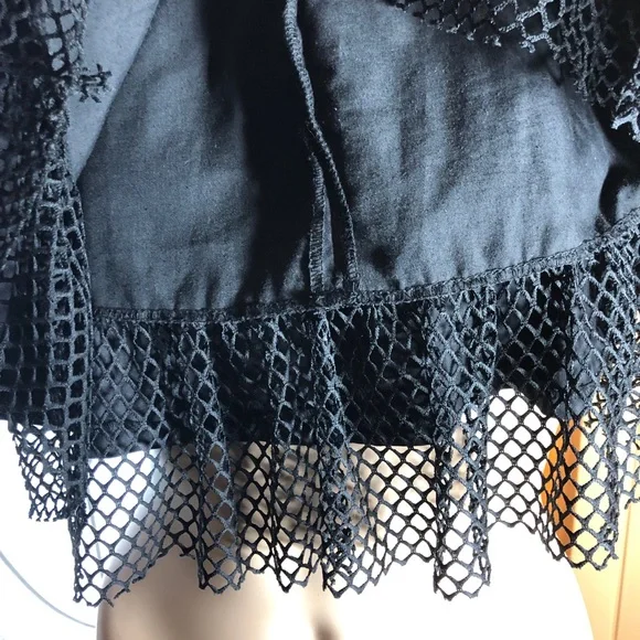 Royal Bones Black Moto Dress By Daang Goodman Size S - Picture 6 of 8